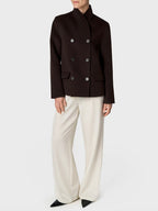 Marville Road The Sally wool jacket, chocolate