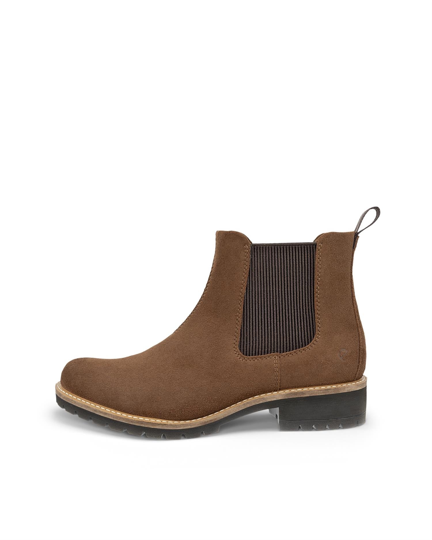 ECCO Elaina Chelsea Boots, Camel