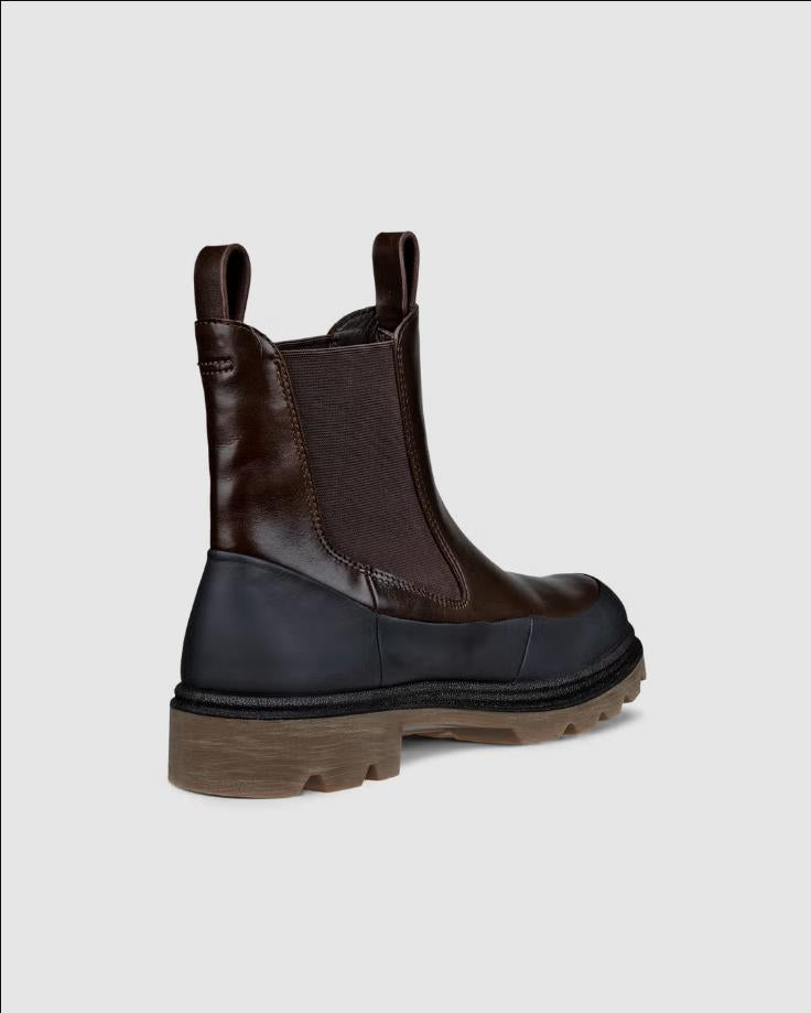 ECCO Grainer chelsea D, coccoa/black