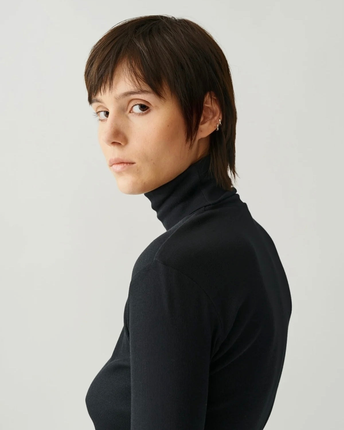 Julie Josephine Camilla Turtleneck, sort