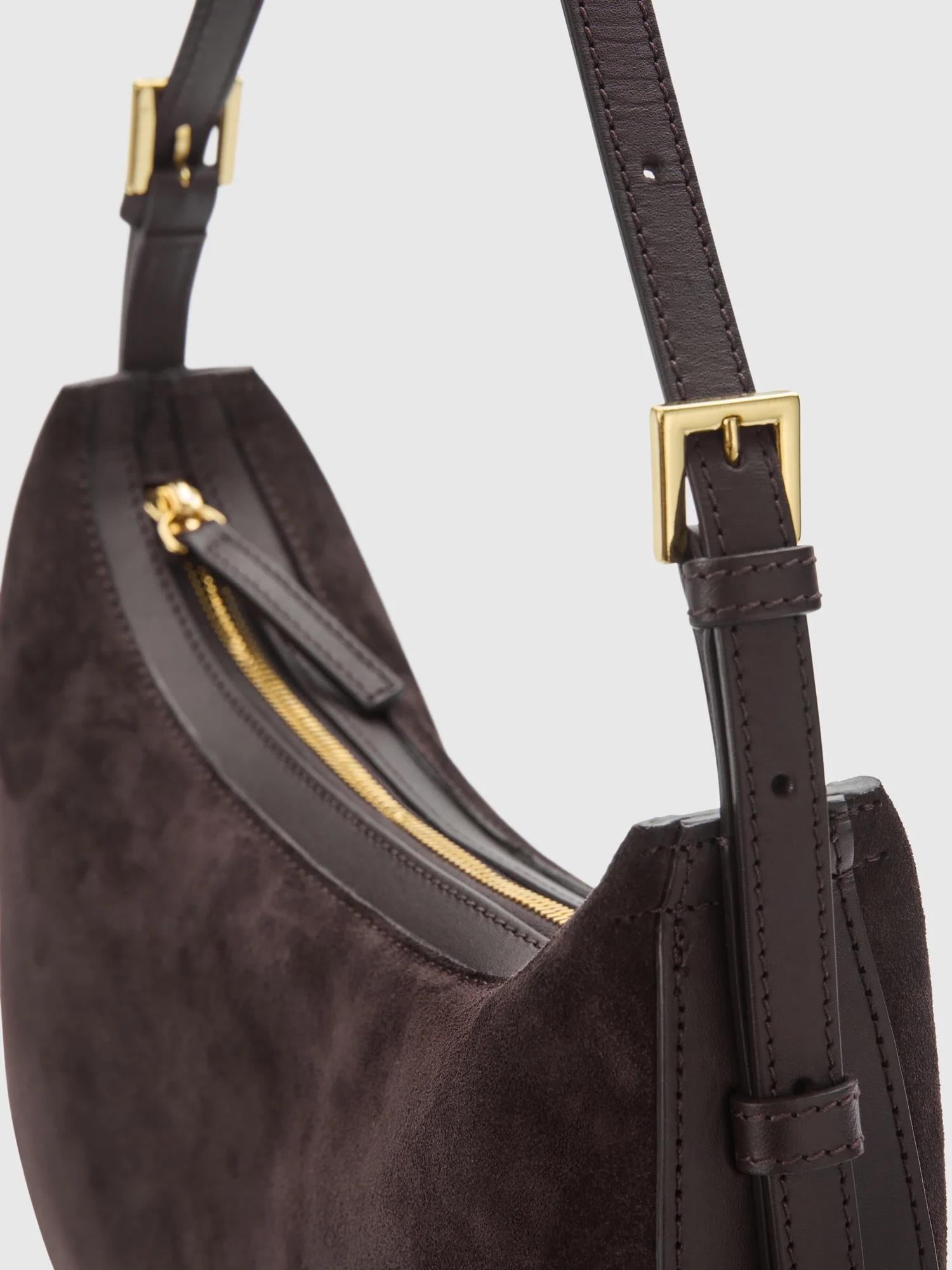 ATP Atelier Liveri Walnut suede/vachetta