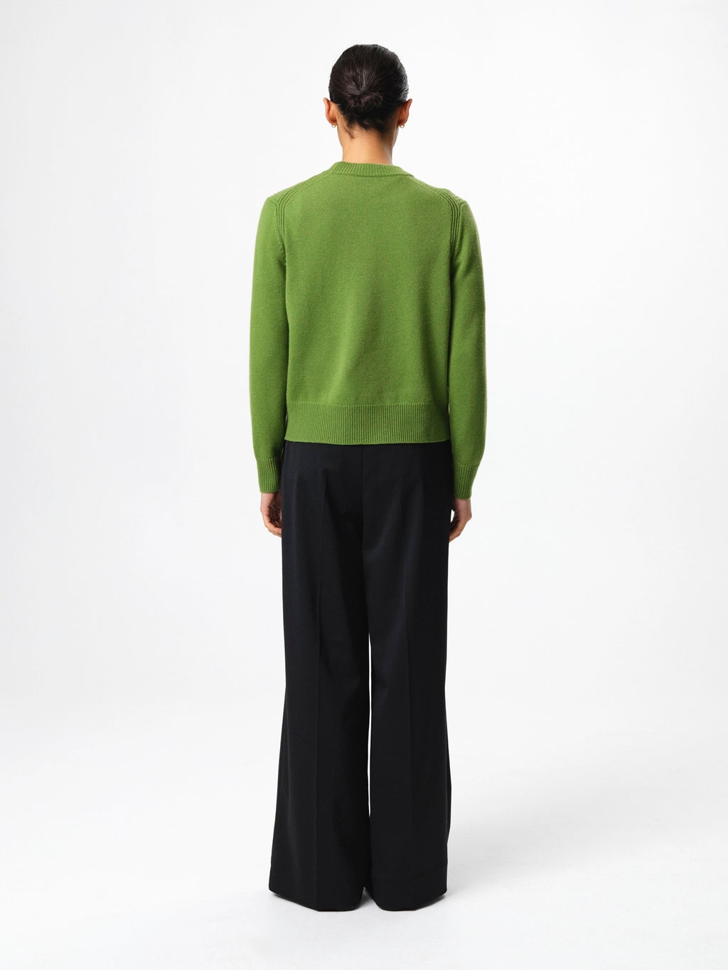 Julie Josephine Alma sweater, tulip green