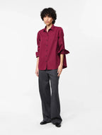 Julie Josephine Sophie shirt, Plum