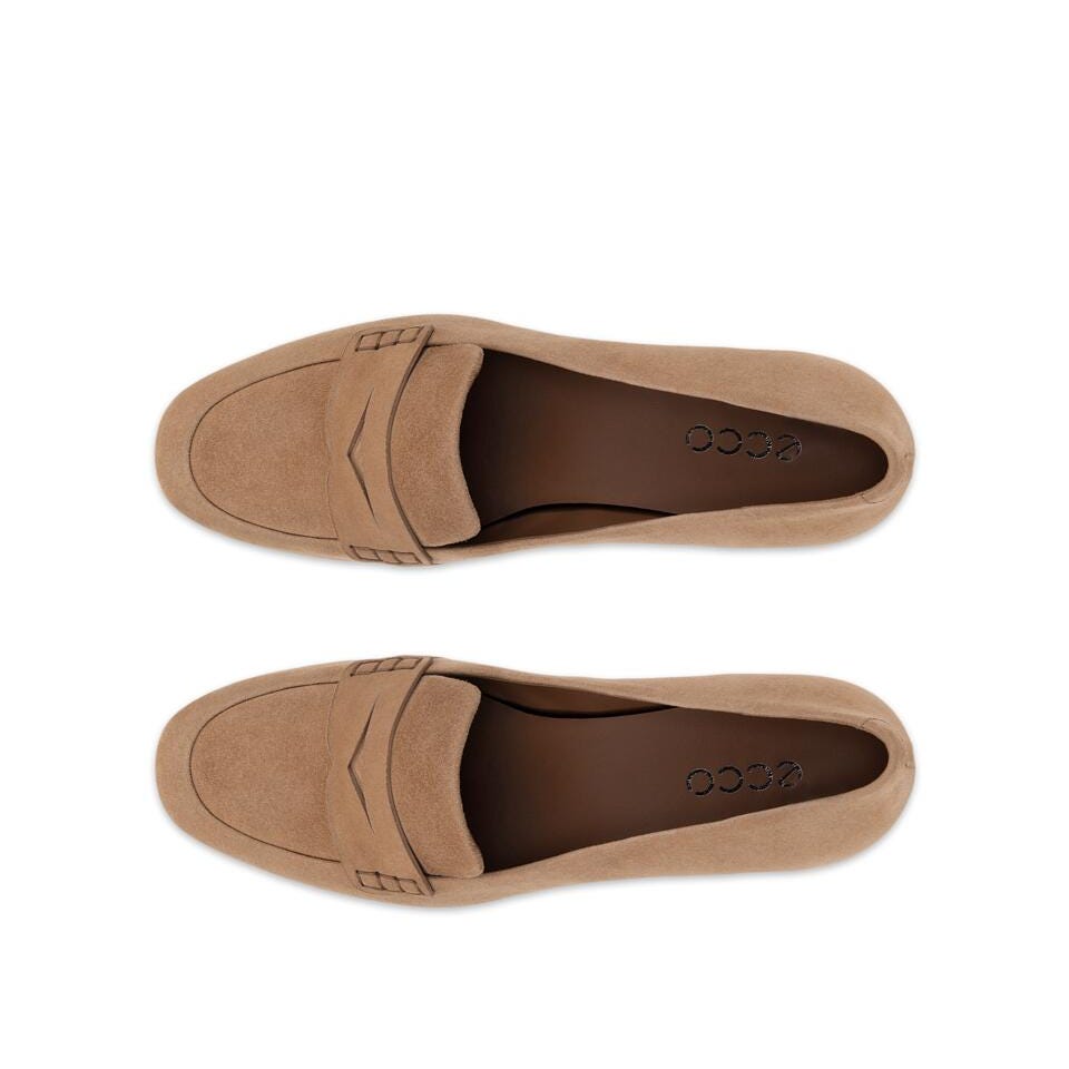 ECCO Liva 35 Penny loafer, camel