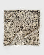 Le scarf Leo Scarf, Sand & Black, 80x80