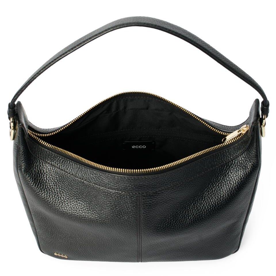 ECCO Hobo S Soft Pebbled, Sort