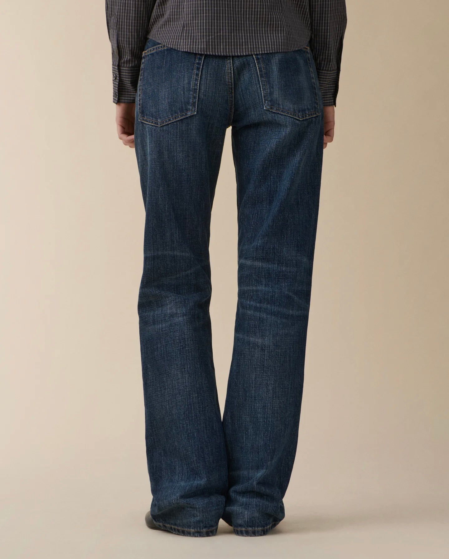 Jeanerica Kyoto Droit, Dark Blue Righe
