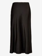 Marville Road Ally satin stretch skirt, sort