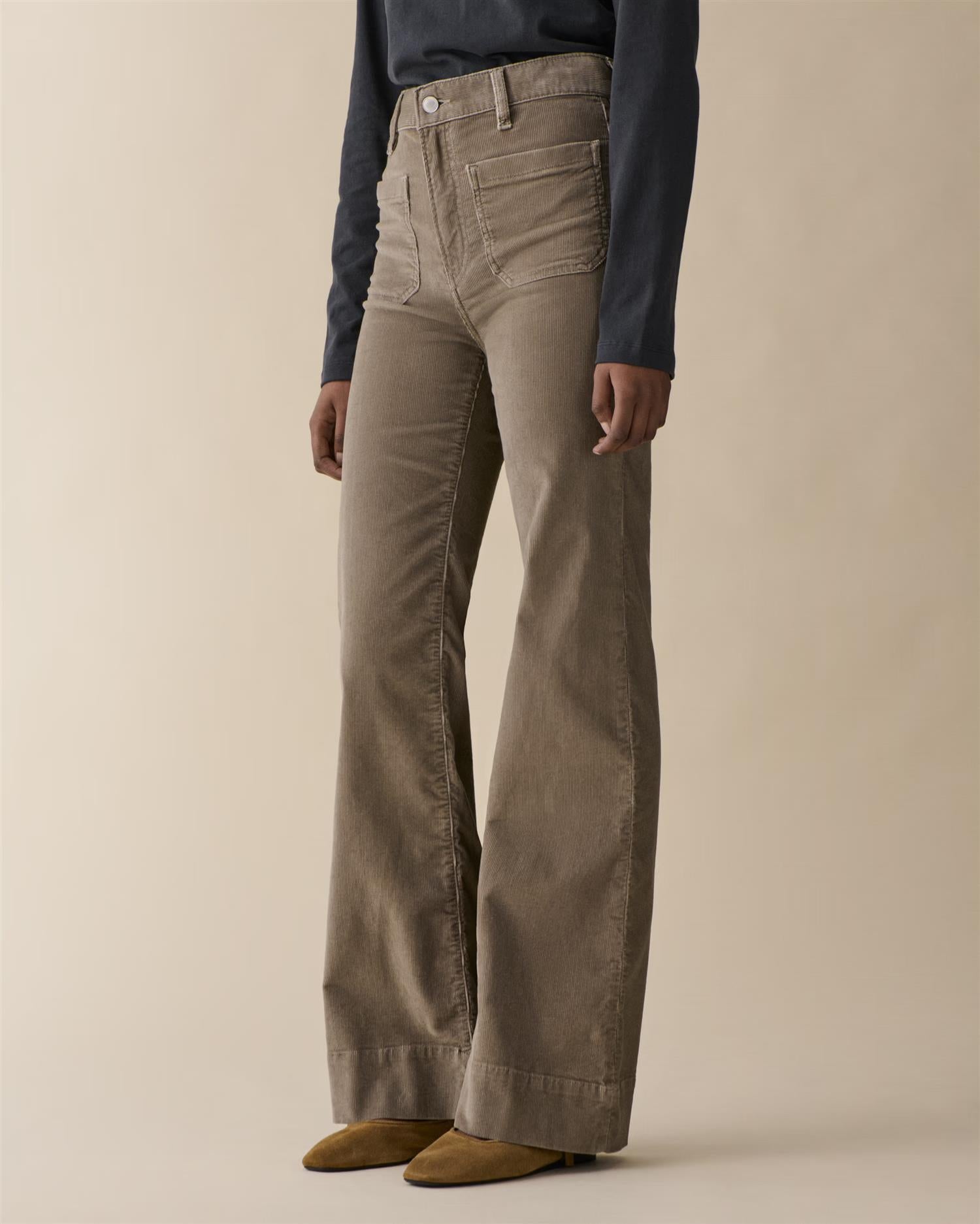 Jeanerica St Monica grey corduroy