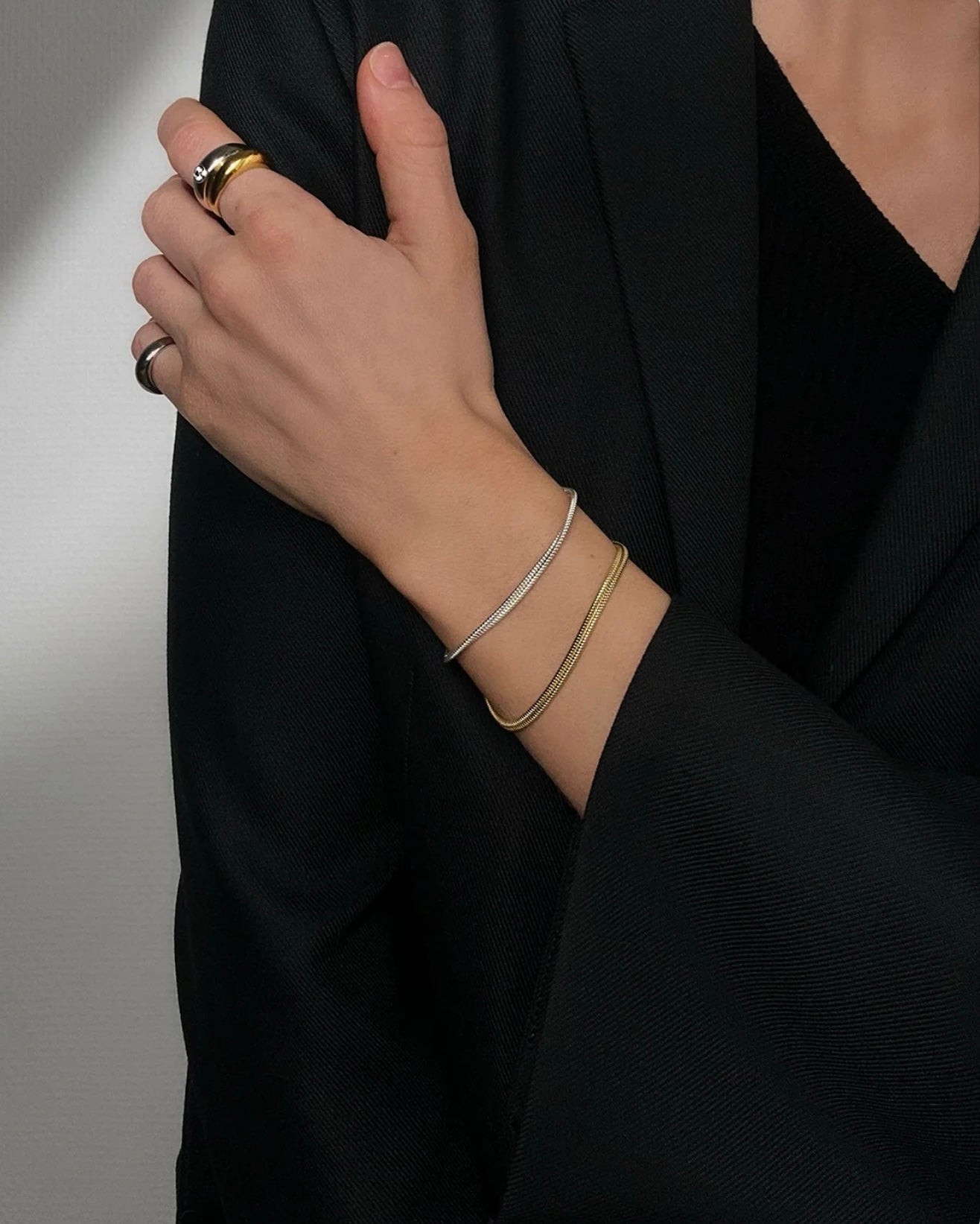 Philippa Studiois Snake armband, sølv