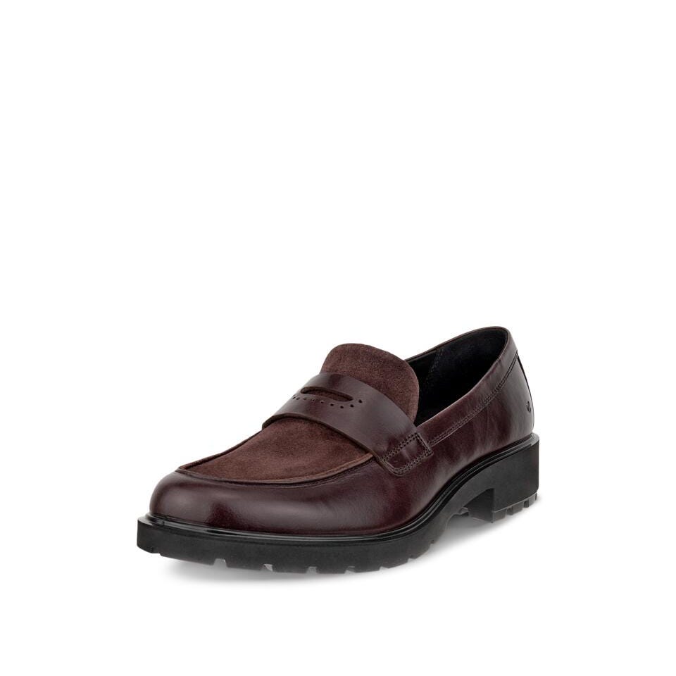 ECCO Vienna Loafer D, Garnet
