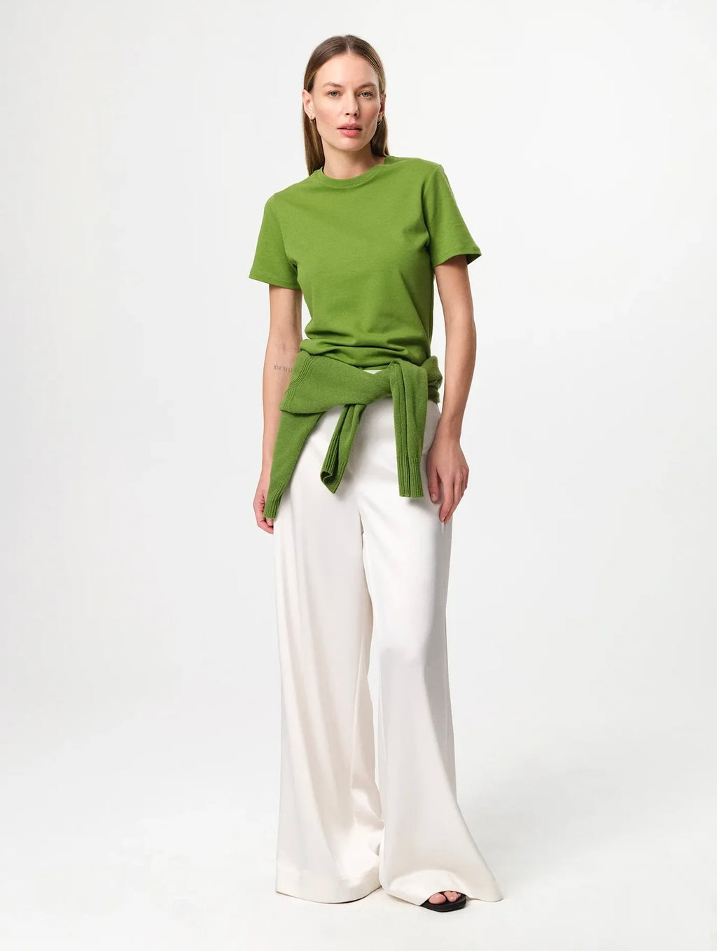 Julie Josephine Agnes tee, tulip green