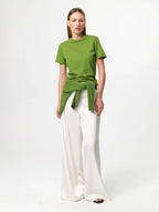 Julie Josephine Agnes tee, tulip green