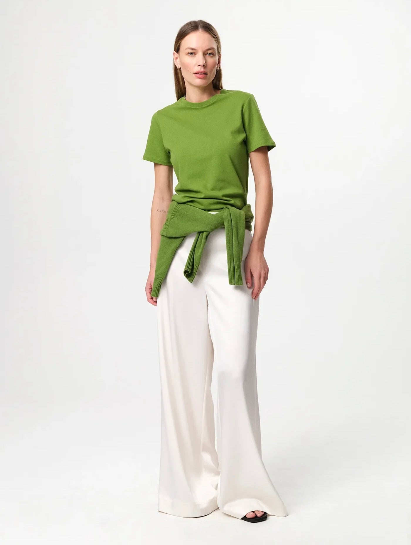 Julie Josephine Agnes tee, tulip green