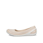 ECCO Biom Lite Ballerina tekstil, Limestone