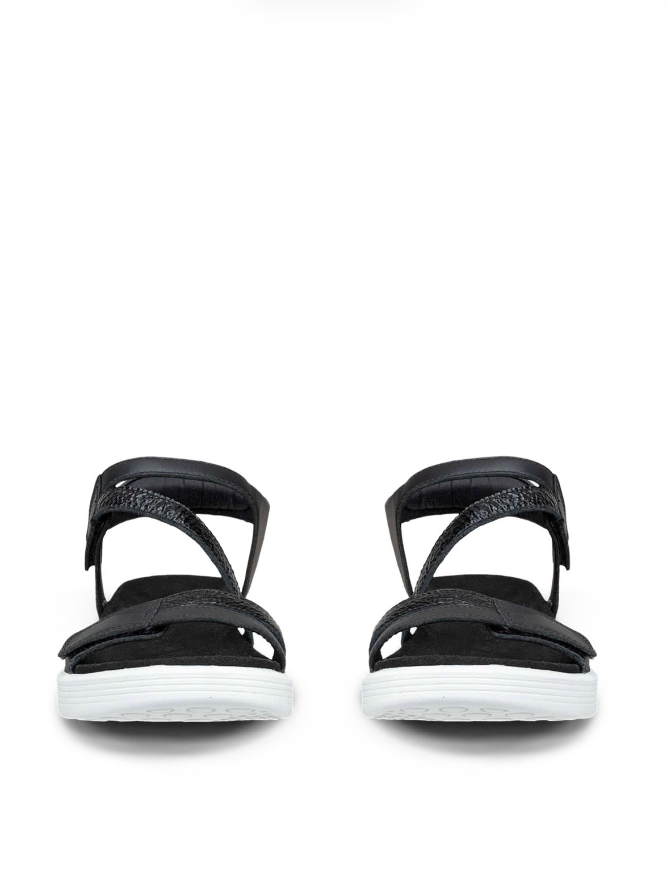 ECCO Soft sandal D, Sort