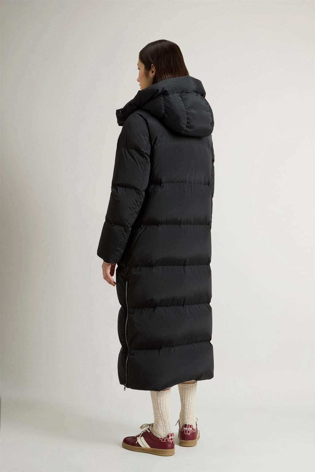 Woolrich Long Kelly parka, svart