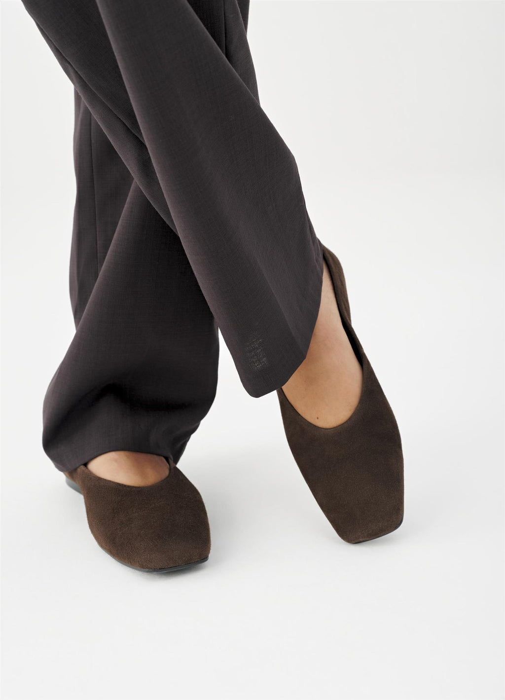 Vagabond Delia ballerina, semsket coffee