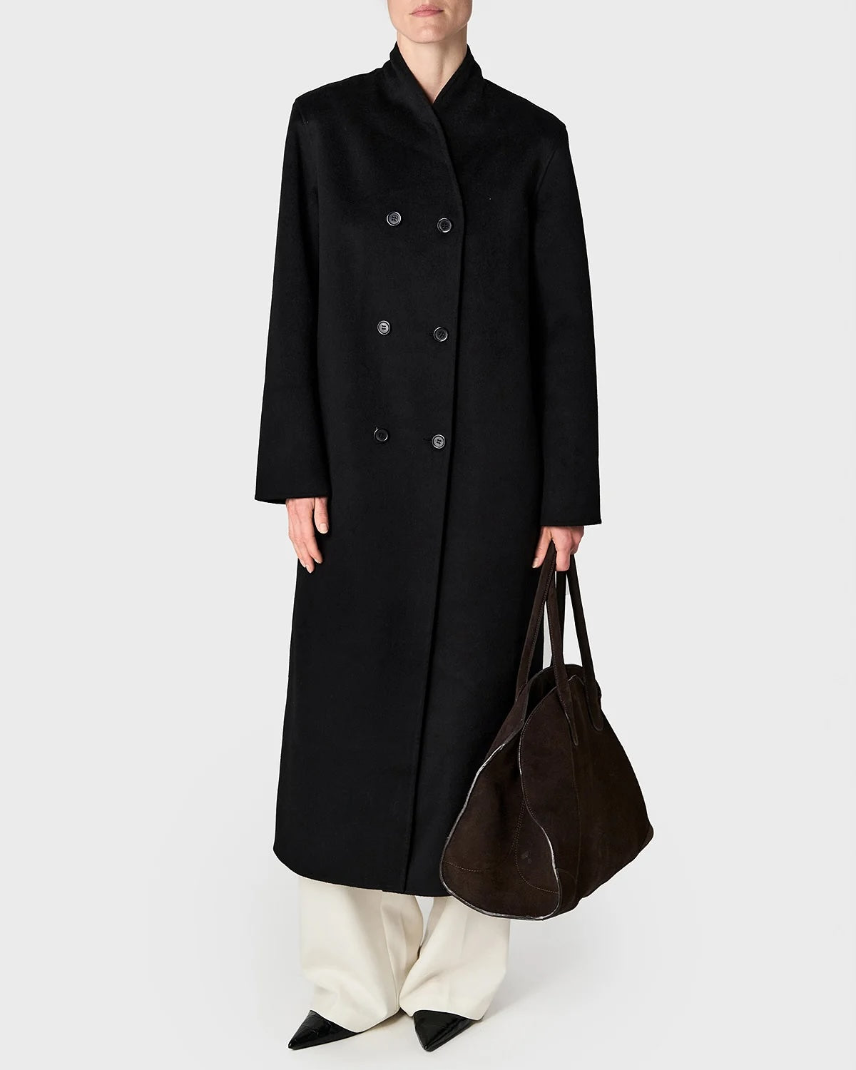 Marville Road The Minou wool coat, sort
