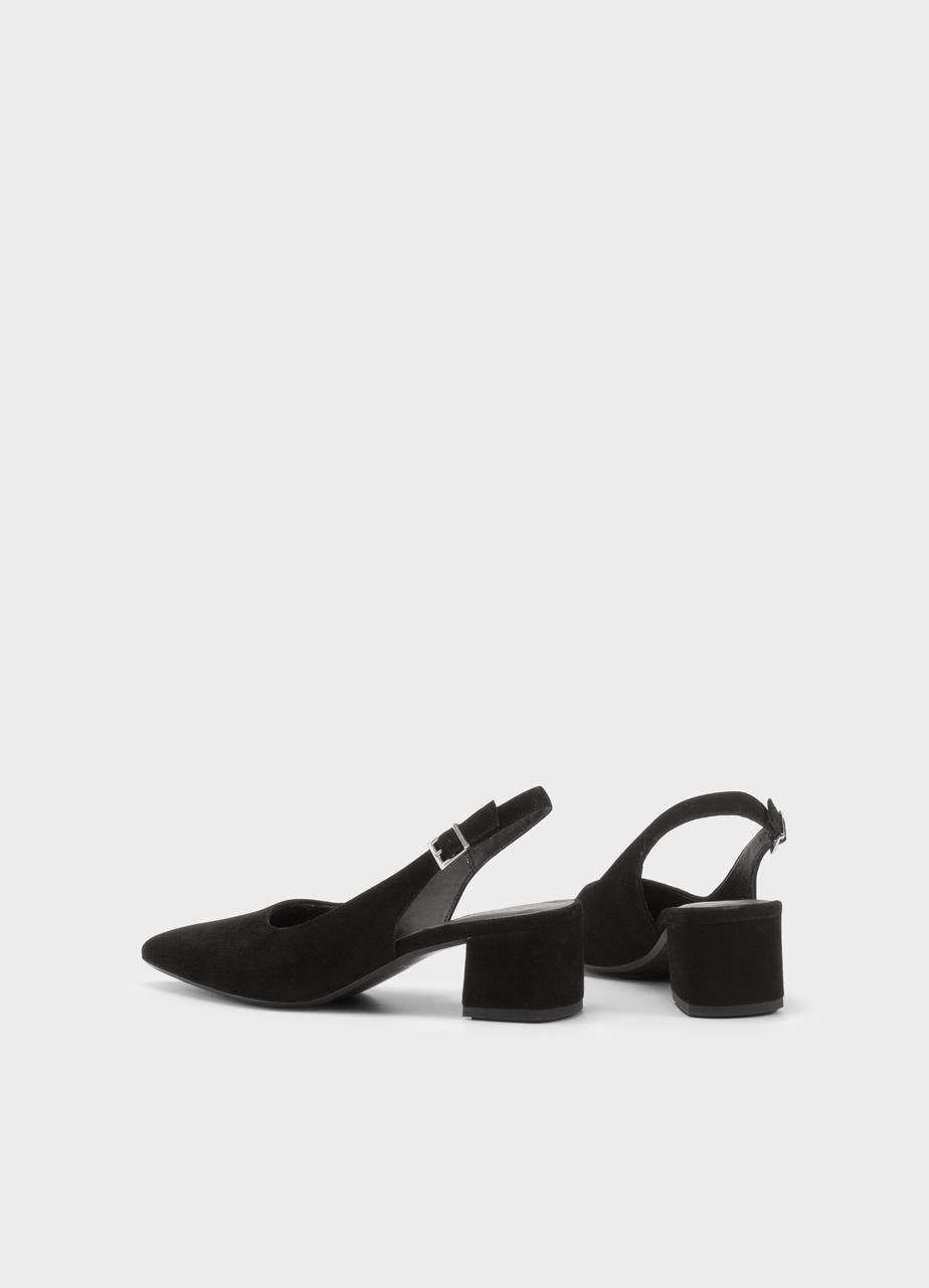 Vagabond Marta slingback 50, sort semsket
