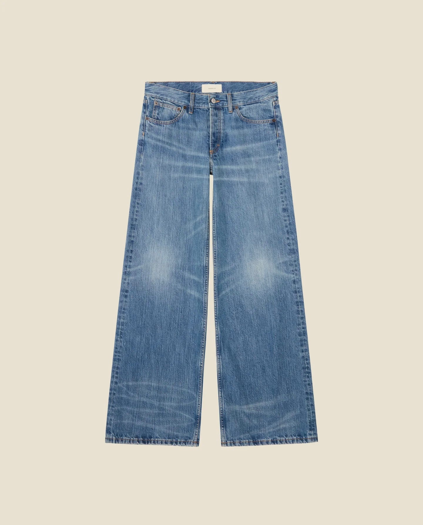 Jeanerica Kyoto, mid blue righe