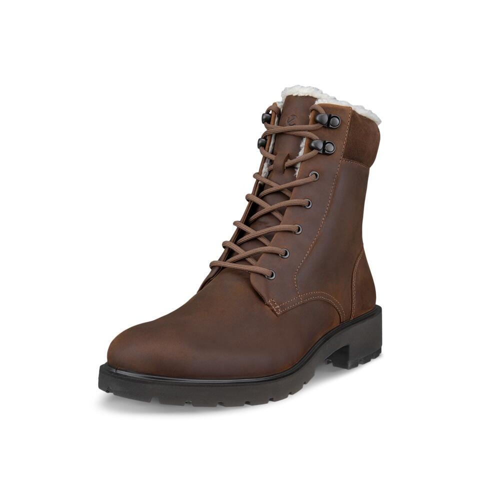 ECCO Metropole Vienna warm snøre, Camel