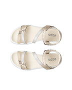 ECCO Soft Sandal D, Foil/python