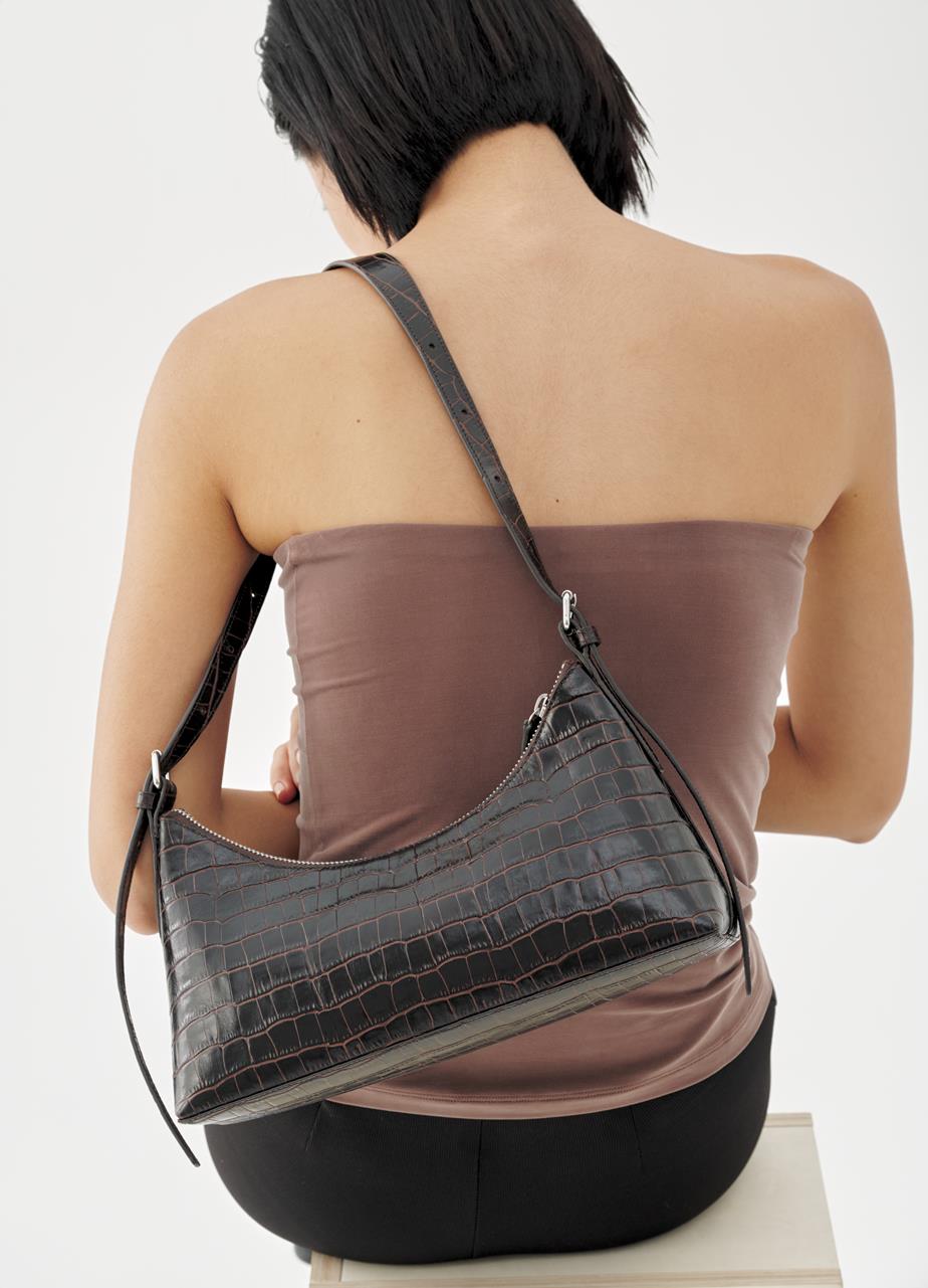 Vagabond Bari mini, preget mørkebrun