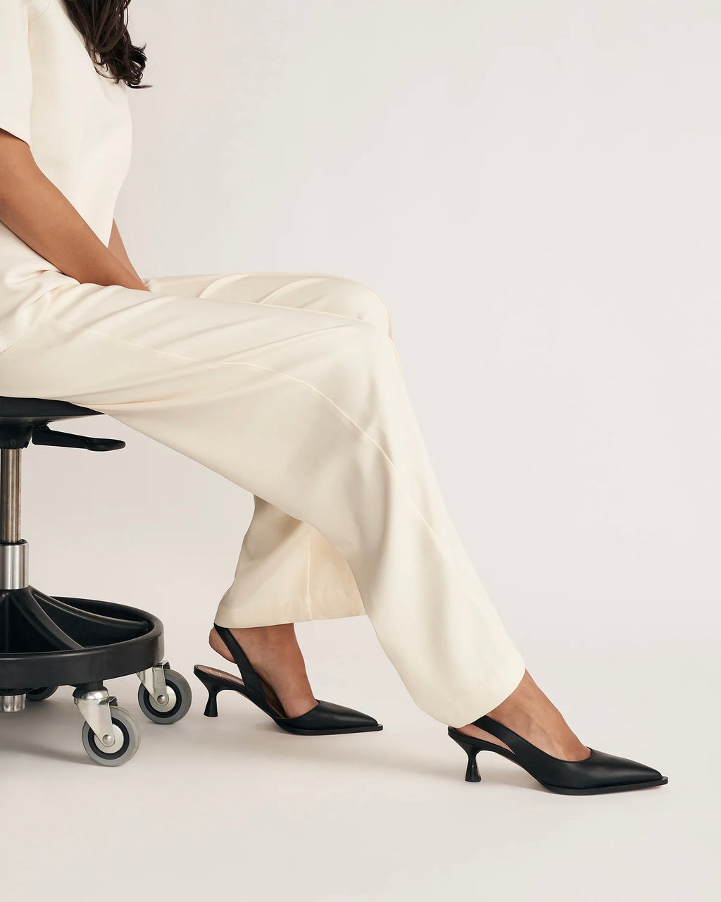 ATP Atelier Desana slingback, nappa sort