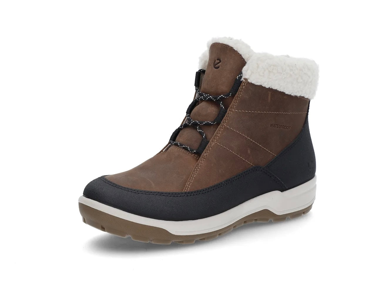 ECCO Trace lite warm Waterproof, camel/svart