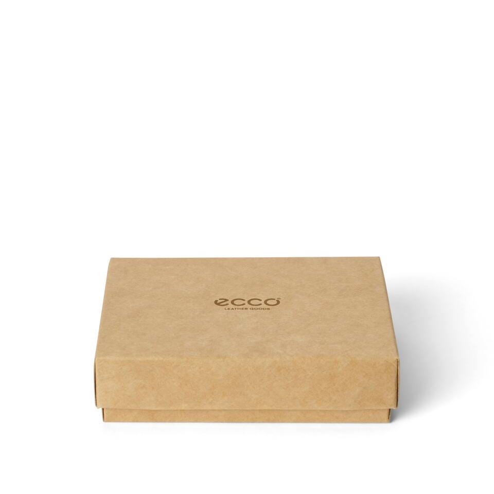ECCO Card case zipped pebbled, sort