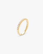 Philippa Studios Pave ring, forgylt gull