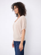 Notshy Cashmere Sophia tshirt, Beige