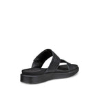 ECCO Soft sandal slide, sort