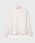 Marville Road The Sophia satin blouse, creme