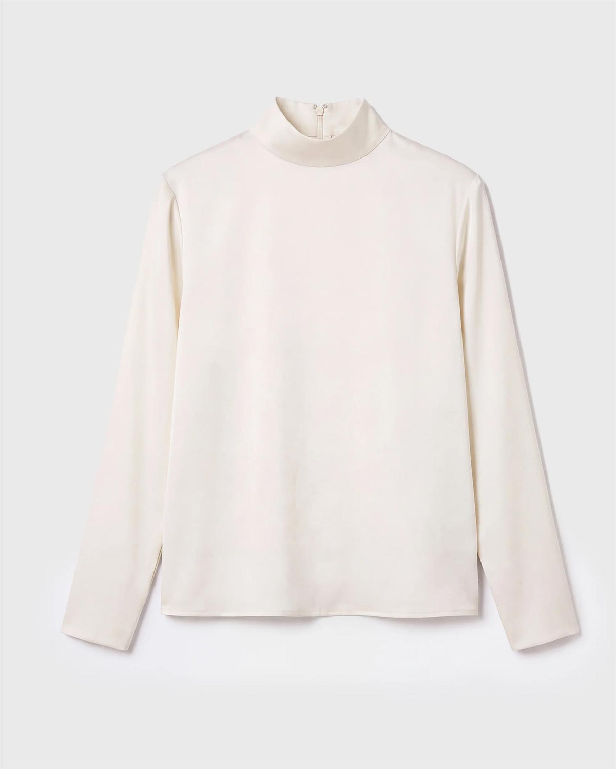 Marville Road The Sophia satin blouse, creme
