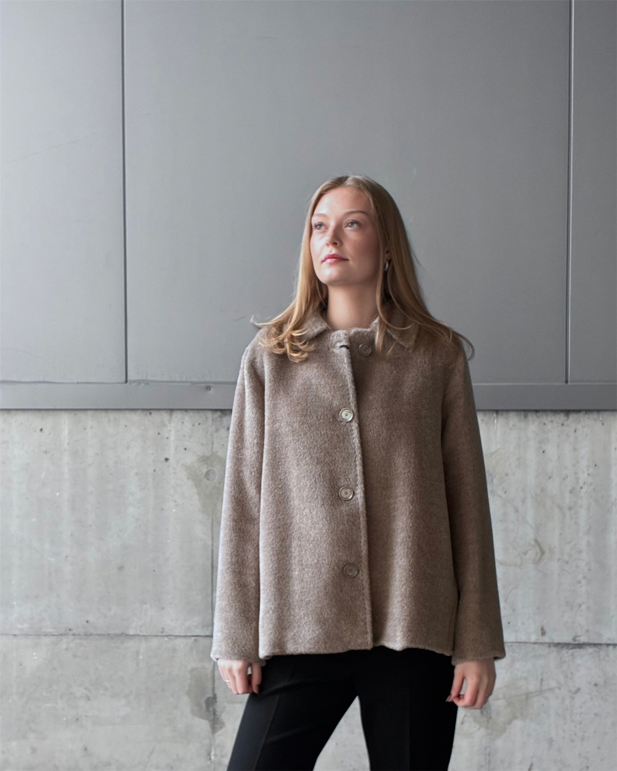 Natura Cashmere  Agnes Alpaca, taupe