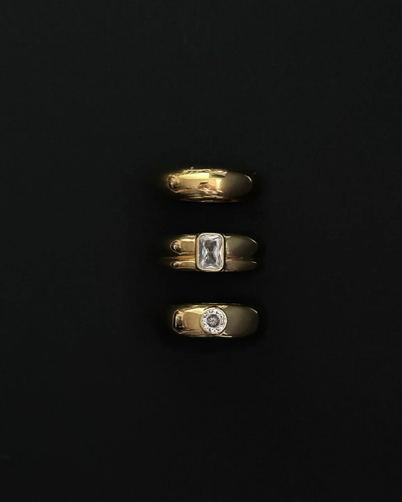 Philippa Studios Ella ring, forgylt gull