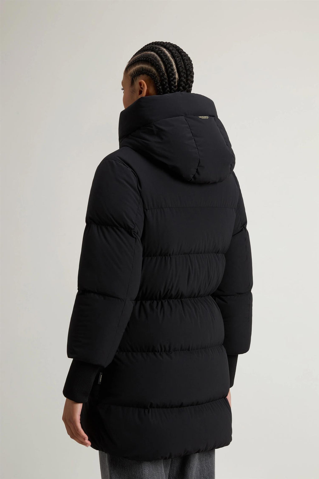 Woolrich Cloud Madison coat, svart