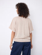 Notshy Cashmere Sophia tshirt, Beige