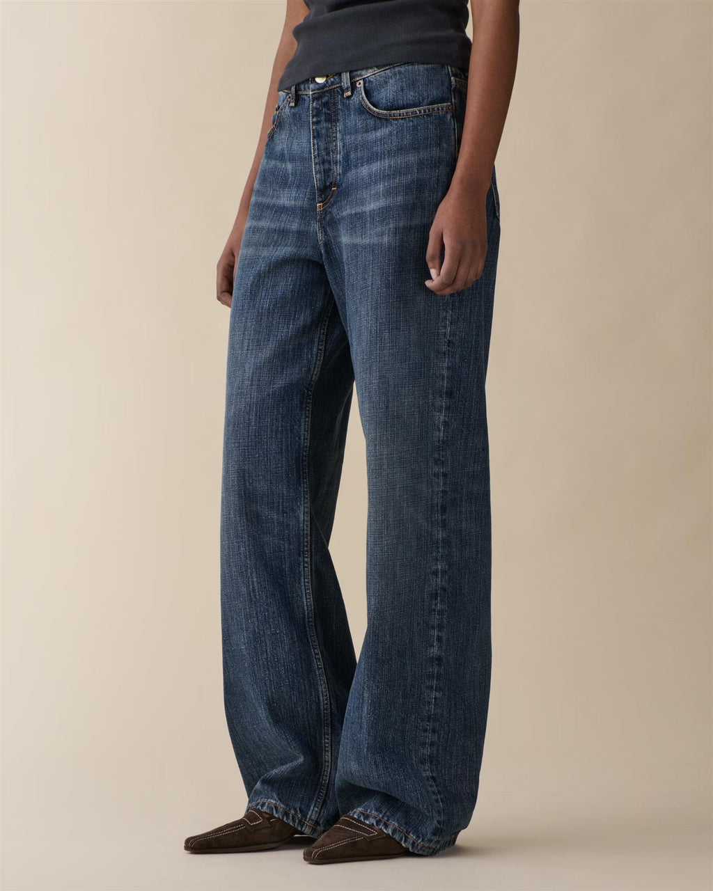 Jeanerica Belem, dark blue righe