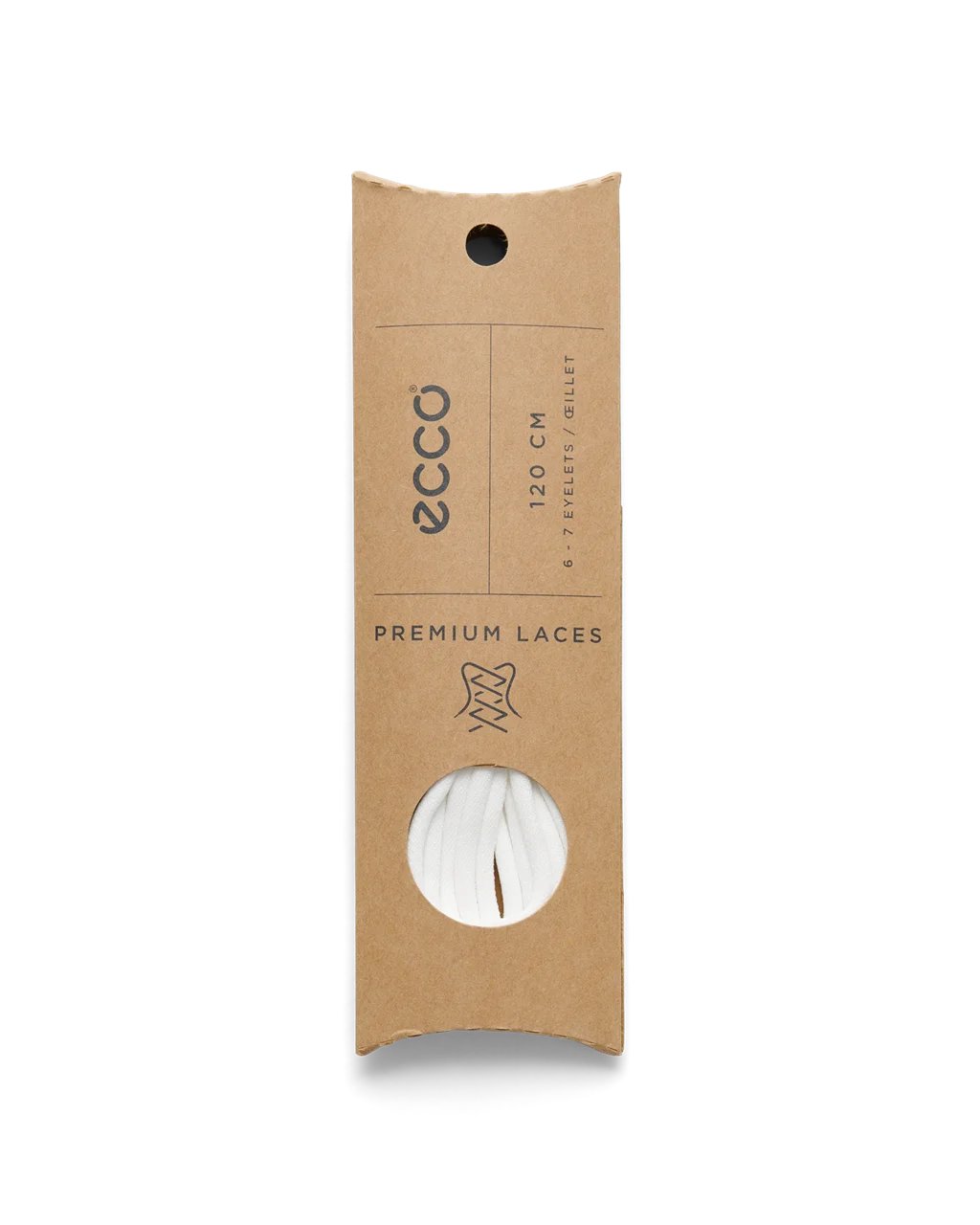 ECCO Sporty round, hvit