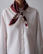 Le scarf No. 13, Wine Red, 65x65