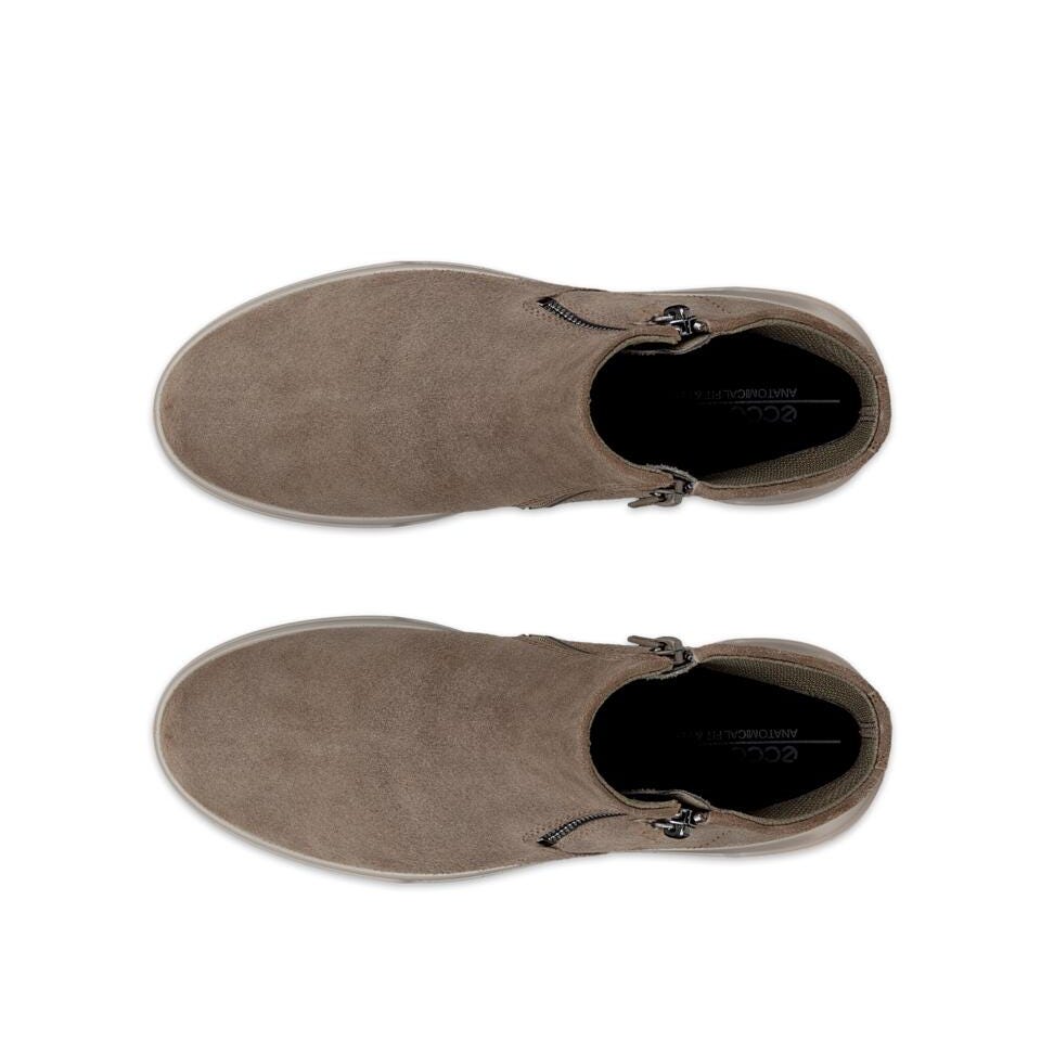 ECCO Move D, skolett zip, Dark clay
