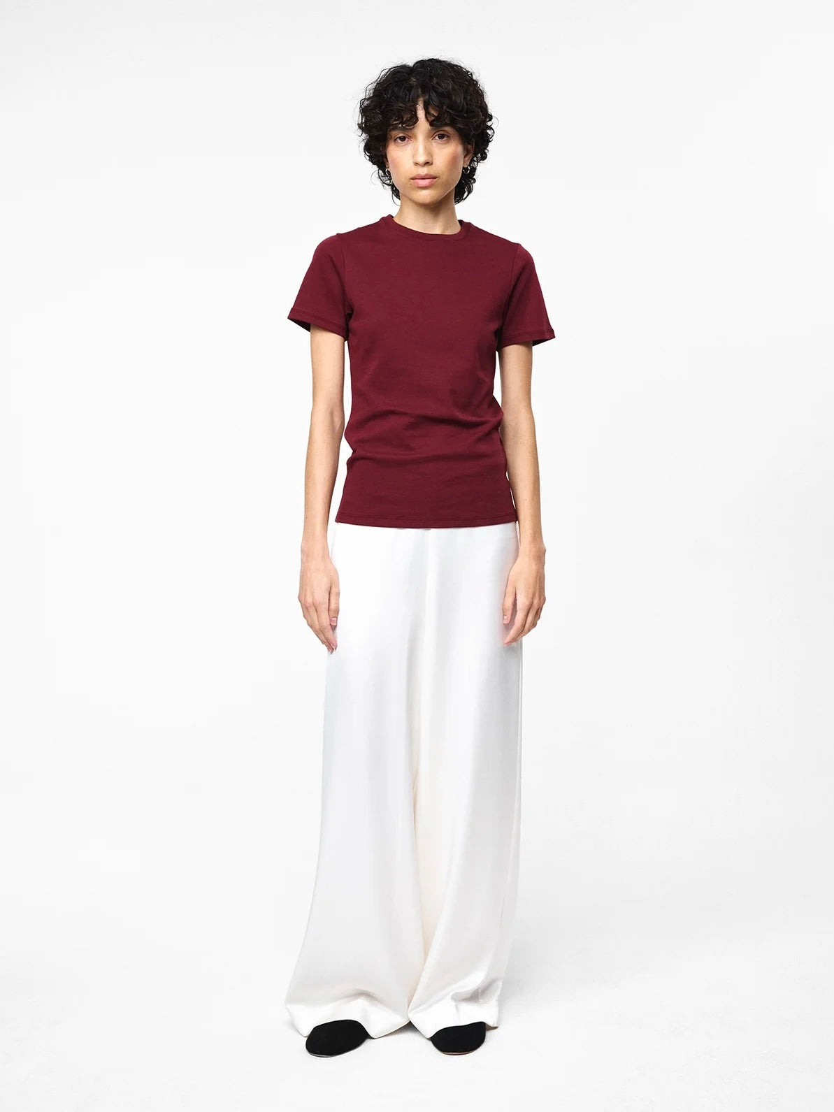 Julie Josephine Agnes tee, Plum