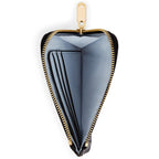 ECCO Card case zipped pebbled, sort