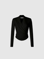 Andiata Fifi Loong sleeve, Sort
