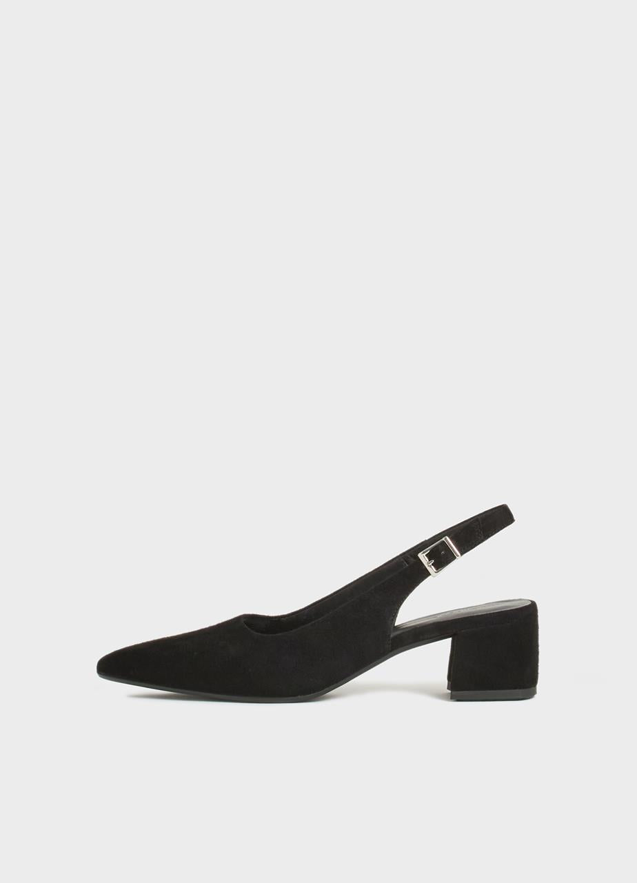 Vagabond Marta slingback 50, sort semsket