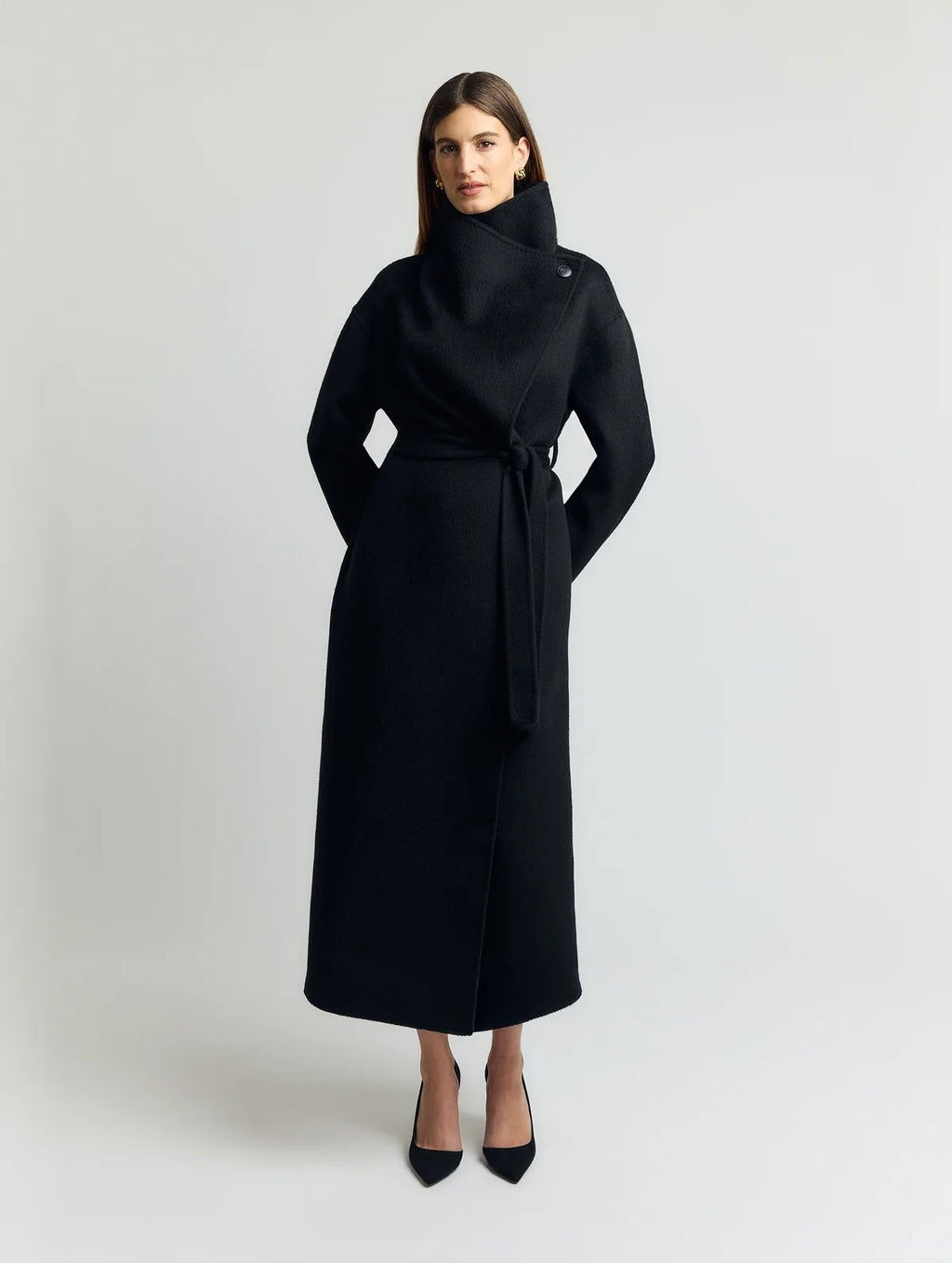 Marville Road Achillea Coat, Sort