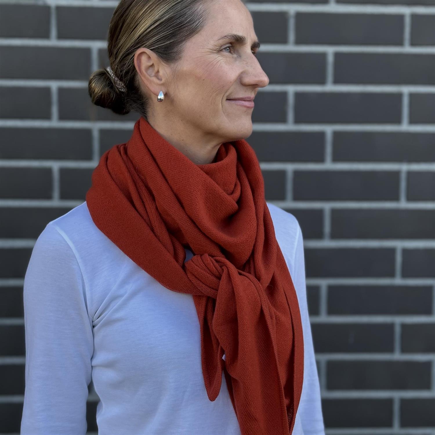 Notshy Eleonore skjerf, oransj